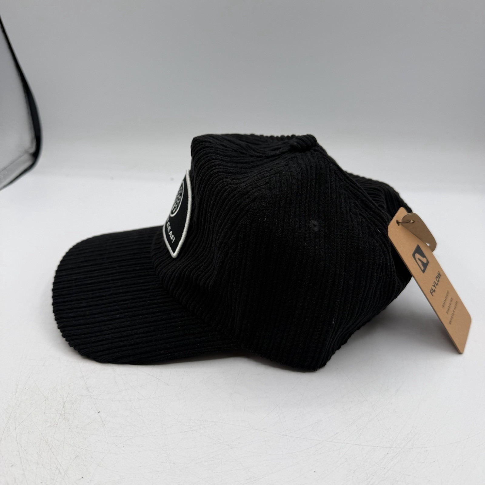 Flylow Gear Rolo Hat Cap Black Corduroy Unisex Strapback Adjustable Nwt Osfm — image 4 of 8